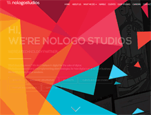Tablet Screenshot of nologostudios.com
